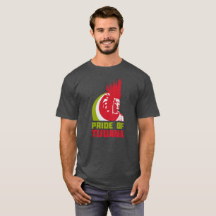 T-shirt Fierté de Tijuana avec Paseo de los Hero Landmark