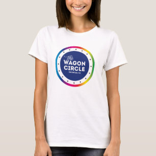 T-shirt Fierté de V-Neck féminin Tee
