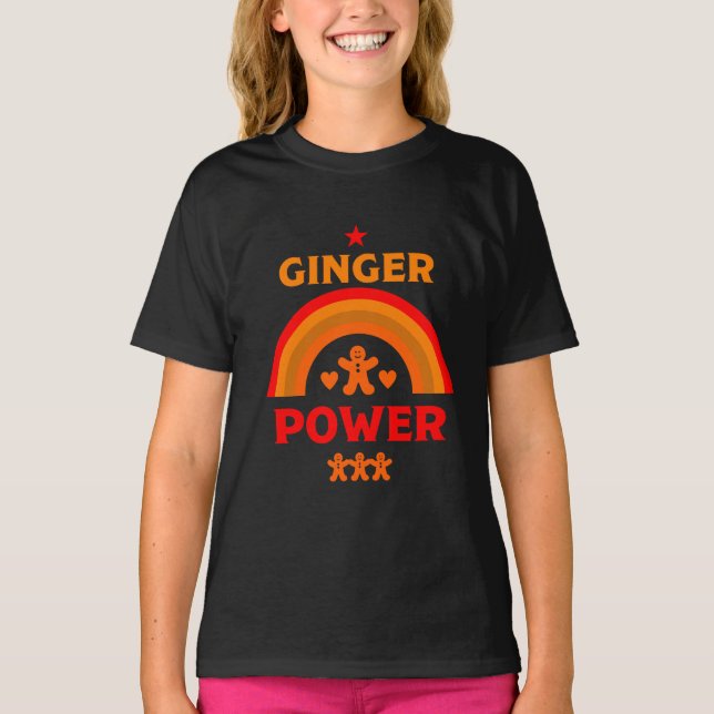 T-shirt Fierté des cheveux de gingembre (Devant)