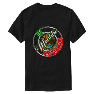 T-shirt Fierté d'impression mexicain El Maestro Mas Chingo