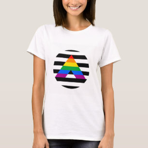 T-SHIRT FIERTÉ DROITE DE LA FIERTÉ 2014 D'ALLIÉ