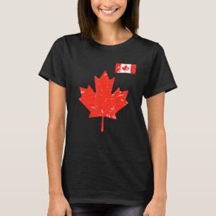 T-shirt Fierté du Canada - Feuille d'érable canadienne et
