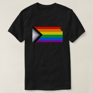 T-shirt Fierté du Kansas State LGBTQ Progress Pride