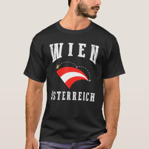 T-shirt Fierté Et Patrimoine Vienne Autriche Drapeau Wien 