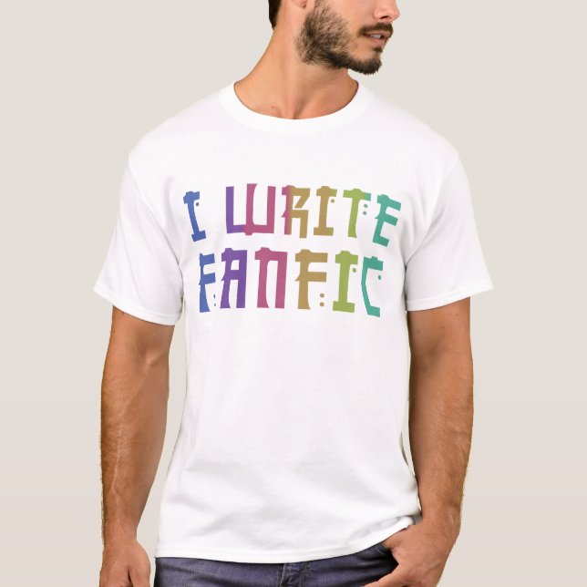 T-shirt Fierté fanfique (Devant)