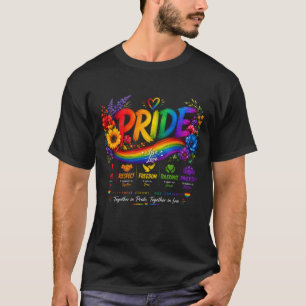 T-shirt Fierté Gay Amour Lgbt