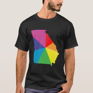 T-shirt fierté géorgienne. angélisée.