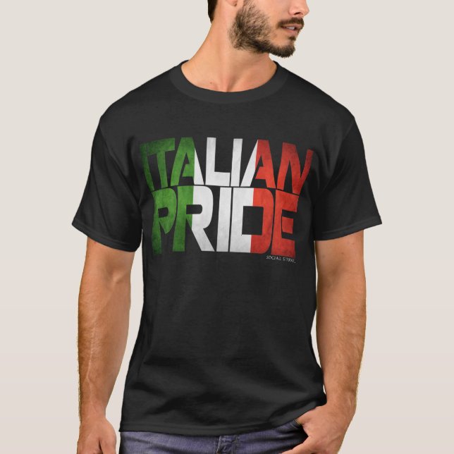 T-shirt Fierté italienne (Devant)