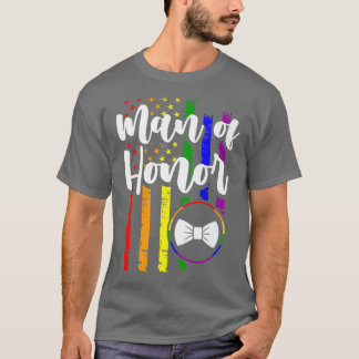 T-shirt Fierté Lgbt Gay Enterrement de vie de garçon Engag