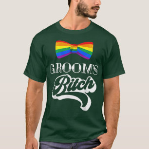 T-shirt Fierté LGBT Gay Enterrement de vie de garçon Maria