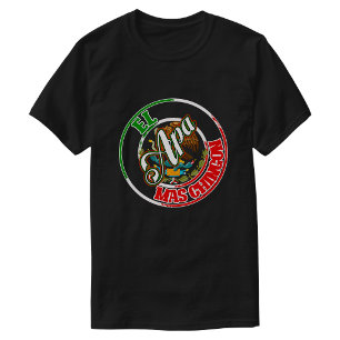 T-shirt Fierté mexicaine El Apa Papa Mas Chingon