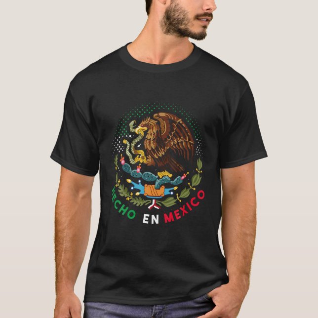 T-shirt Fierté mexicaine Hecho En Mexique (Devant)