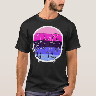 T-shirt Fierté Omnisexuelle Vêtez Votre Drapeau