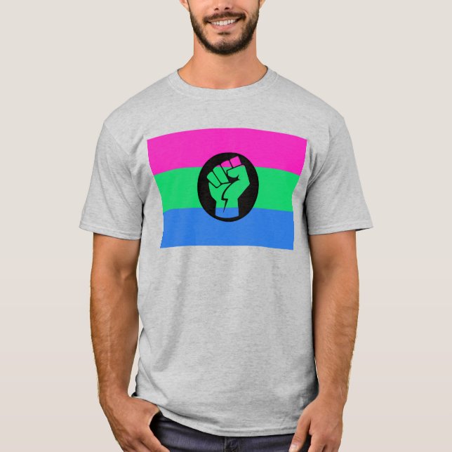 T-Shirt Fierté Poly (Devant)