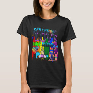 T-shirt Fierté Répandre l'amour pas la haine