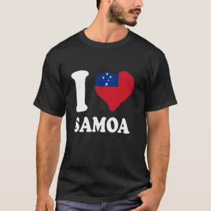 T-shirt Fierté samoane Racines samoanes Drapeau samoan J'a