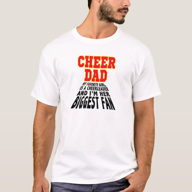 T-shirt Fierté stellaire de fille de papa d'acclamation - (Devant)