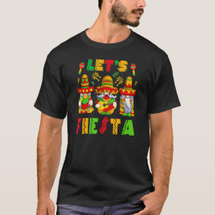T-shirt Fiesta Cinco De Mayo Gnomes Latin Mexique Pa