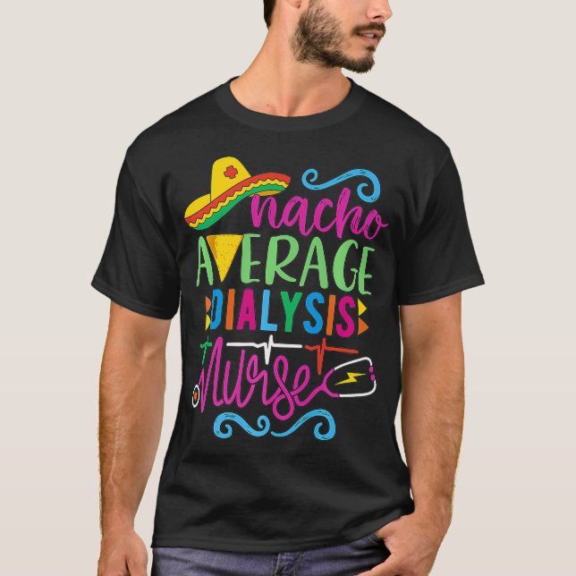 T-shirt Fiesta Cinco de Mayo RN Nacho Moyenne (Devant)