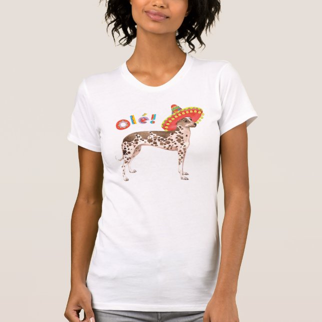 T-shirt Fiesta Orchidée inca péruvienne (Devant)