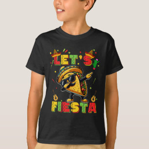 T-shirt Fiesta Taco Cinco De Mayo Garçons Hommes Enfants M