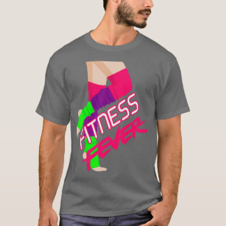 T-shirt Fièvre de conditionnement physique 80x27s