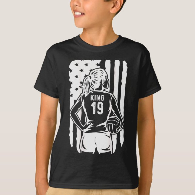 T-shirt Fife Life High School Volleyball King 19  (Devant)