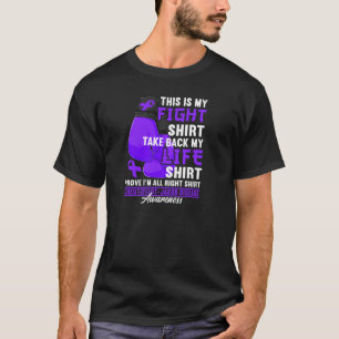 T-shirt Figh I Cure Cjd Creutzfeldt Jakob Maladie Lauréats