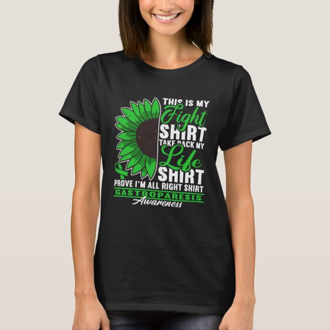 T-shirt Figh I Digestive Tract Paralysis I Gastroparesis (Devant)