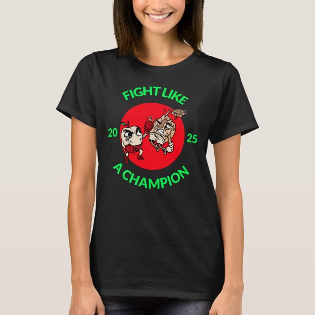 T-shirt Fight Like a Champion (Devant)