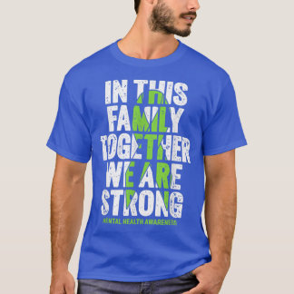T-shirt Fight The Stigma Family Support Mental Health Awar
