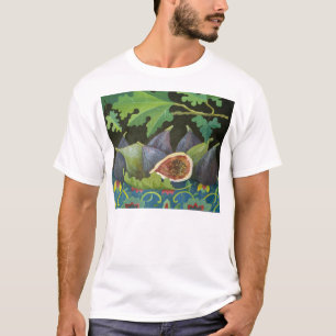 T-shirt Figues sur le noir 2014