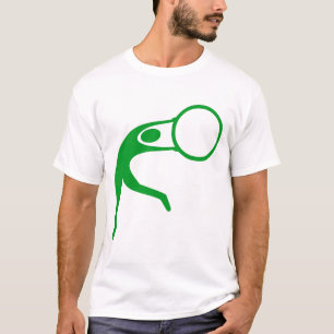 T-shirt Figure de gymnastique rythmique - Vert herbe