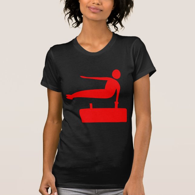 T-shirt Figure de stockage en chambre forte - Rouge (Devant)
