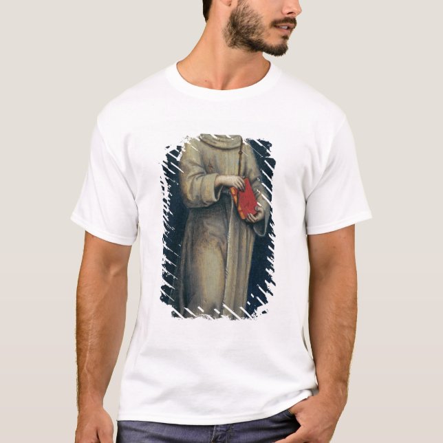 T-shirt Figure d'un moine franciscain (Devant)
