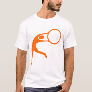 T-shirt Figure rythmique gymnastique - Orange