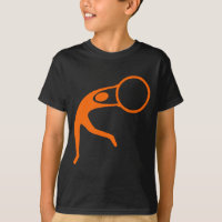Figure rythmique gymnastique - Orange