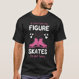 T-shirt Figure Skating Chaussures instructeur de patinage 