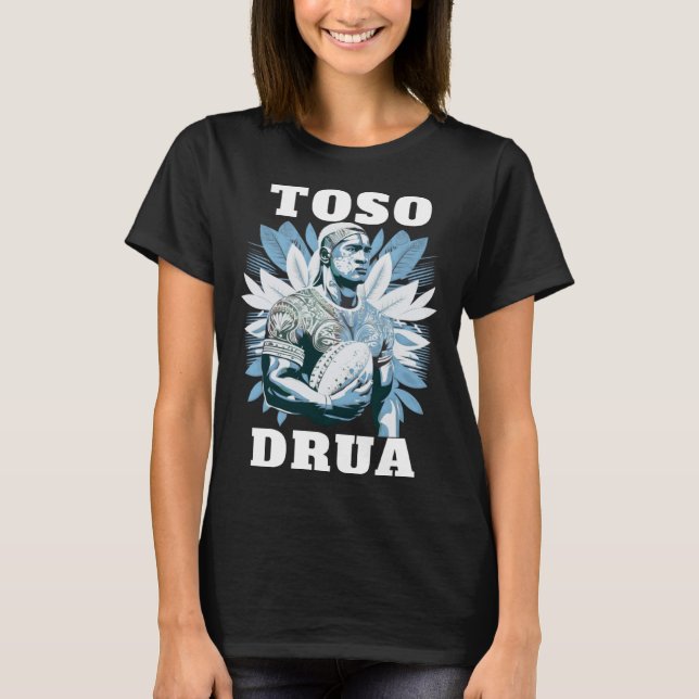 T-shirt Fiji Rugby  Rugby Toso Drua (Devant)