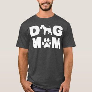 T-shirt Fil Pour Terrier Chien Maman Meilleur Fil Pour Ter
