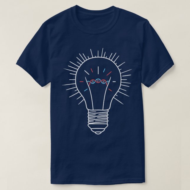 T-shirt Filament d'ADN d'ampoule par Tobe Fonseca (Design devant)