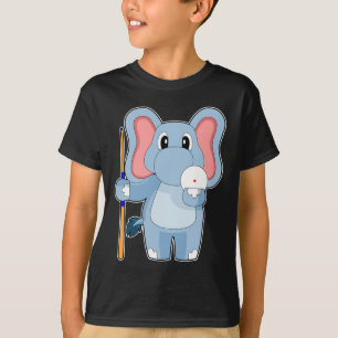 T-shirt File Elephant Billiard
