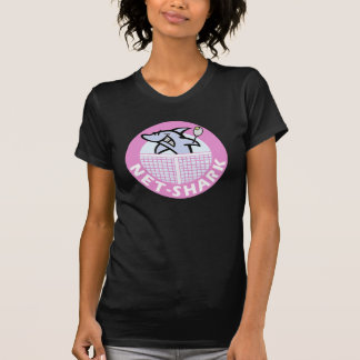 T-shirt filet-requin-rose