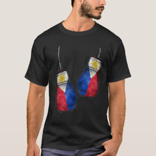 T-shirt Filipino Boxers Chemises Fans Drapeau Gants Philip