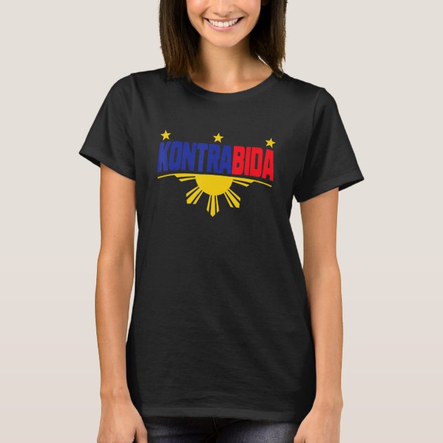 T-shirt Filipino Kontrabida Est Un Pinot Philippines (Devant)