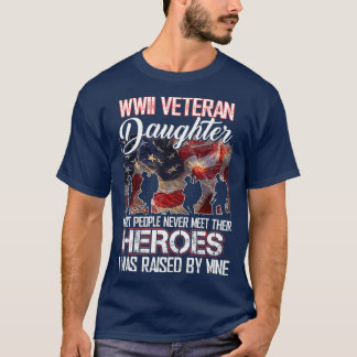 T-shirt Fille 2ème guerre mondiale Vétérinaire La plupart 