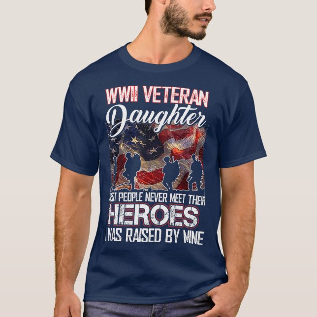 T-shirt Fille 2ème guerre mondiale Vétérinaire La plupart  (Devant)