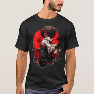 T-shirt Fille Afro Samurai
