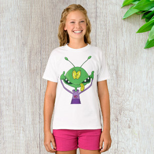 T-shirt fille Alien folle