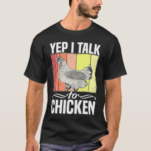 T-shirt Fille amoureuse du coq et de la poule
